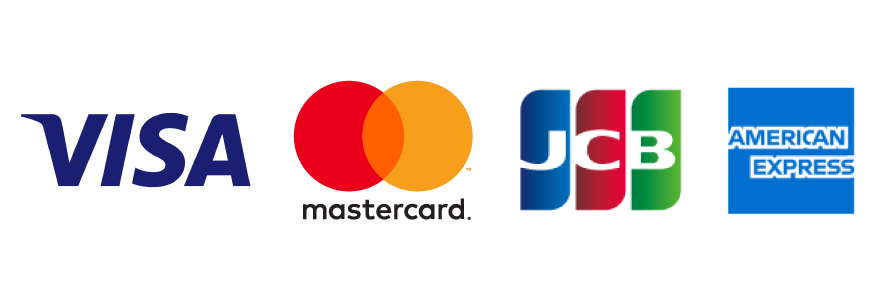VISA・mastercard・JCB・AMERICAN